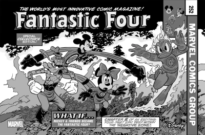 Cover of Fantastic Four Homage Variant