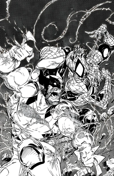 Cover of 2 Kaare Andrews Ratio Virgin 2nd Printing Variant