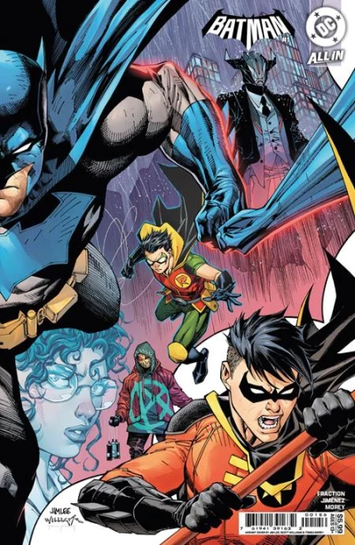 Cover of CVR B Jim Lee Card Stock Var