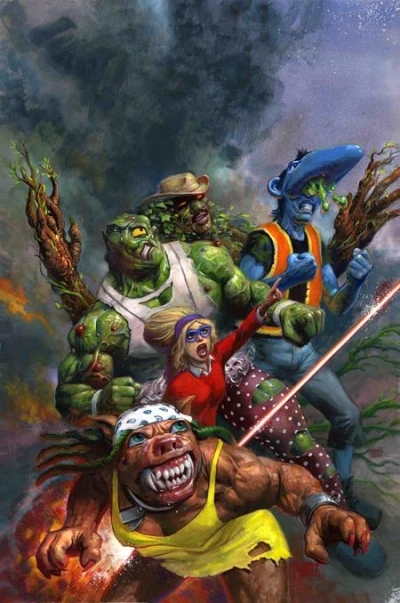 Cover of CVR C Fred Harper Exclusive Trading Card By Rob Steen Var (Mr)