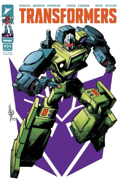 Cover of 2Nd Ptg CVR A Jason Howard Decepticon