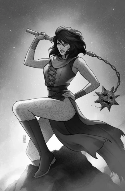 Cover of CVR F Inc 1:100 Jen Bartel B&W Var