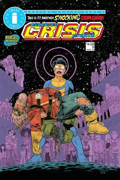 Cover of CVR C Eric Zawadzki Invincible Team Up Var (Mr)