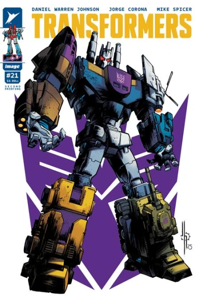 Cover of 2Nd Ptg CVR A Jason Howard Decepticon CVR