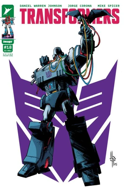 Cover of 2Nd Ptg CVR A Jason Howard Decepticon CVR