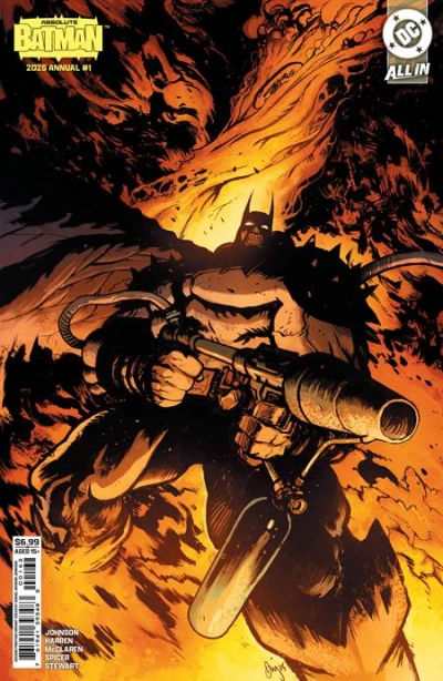 Cover of (ONE SHOT) Second Printing CVR B Daniel Warren Johnson Flamethrower Card Stock Var