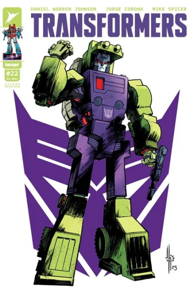 Cover of 2Nd Ptg CVR A Jason Howard Decepticon CVR