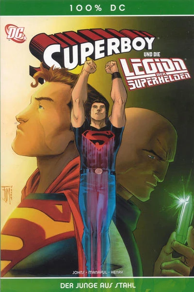 Cover of Superboy und die Legion der Superhelden: Der Junge aus Stahl