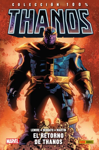 Cover of El retorno de Thanos