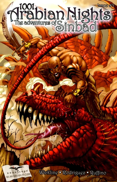 Cover of Sinbad and the Eyes of Fire: Part Three