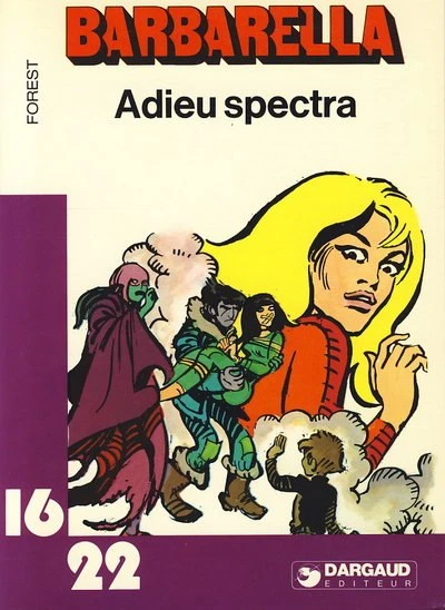 Cover of Barbarella: Adieu Spectra