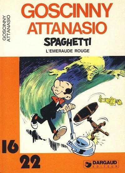 Cover of Spaghetti: L'émeraude rouge