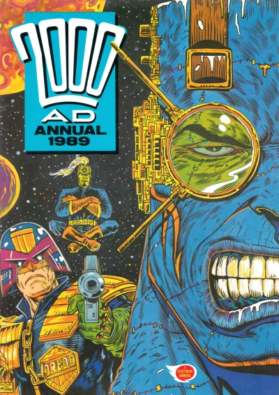 Cover of 2000ad Annual 1989