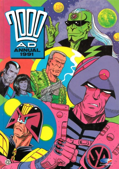 Cover of 2000ad Annual 1991