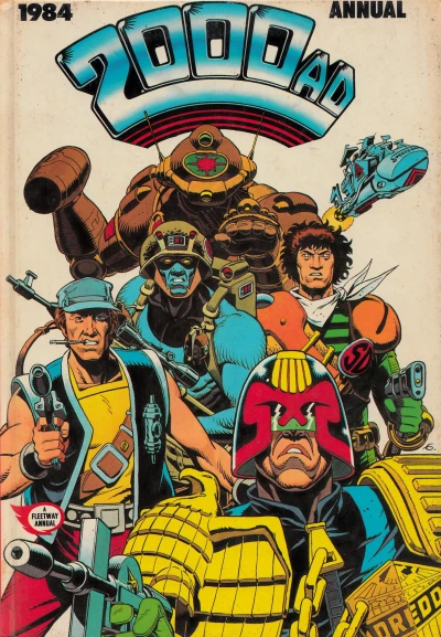 Cover of 2000ad Annual 1984