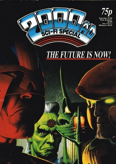 Cover of 2000ad Sci-Fi Special 1987