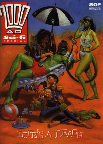 Cover of 2000ad Sci-Fi Special 1989