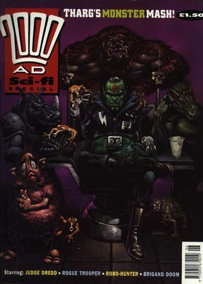 Cover of 2000ad Sci-Fi Special 1991