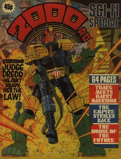 Cover of 2000ad Sci-Fi Special 1980