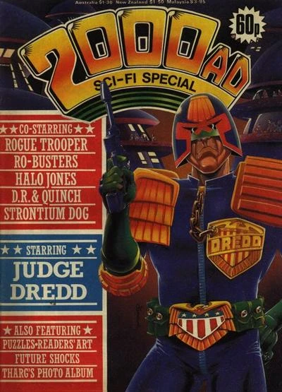 Cover of 2000ad Sci-Fi Special 1985