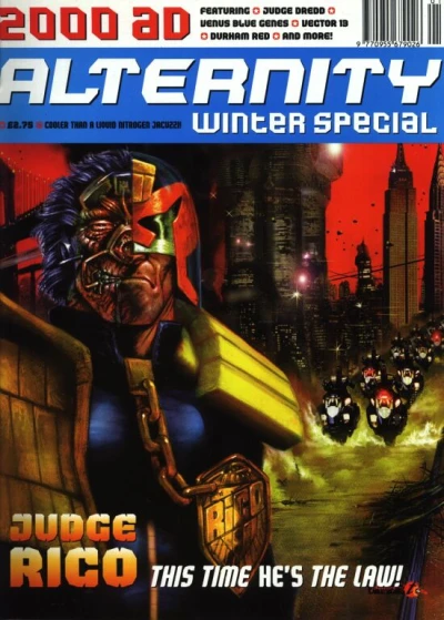 Cover of 2000ad Winter Special 1995