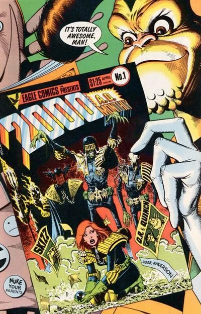 Cover of 2000AD monthly 1