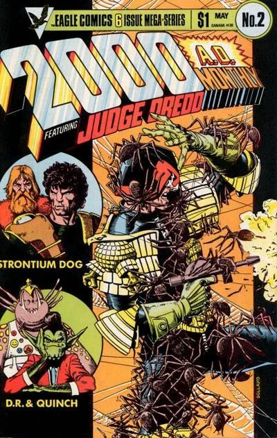 Cover of 2000AD Monthly 2