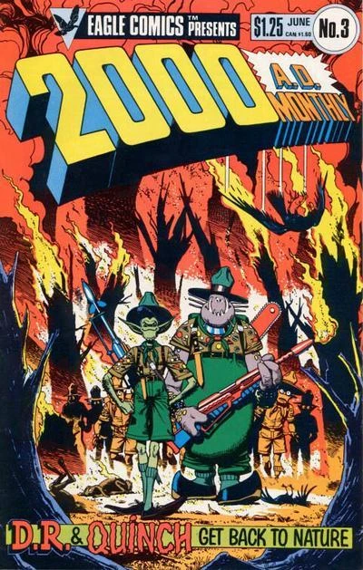 Cover of 2000AD monthly 3