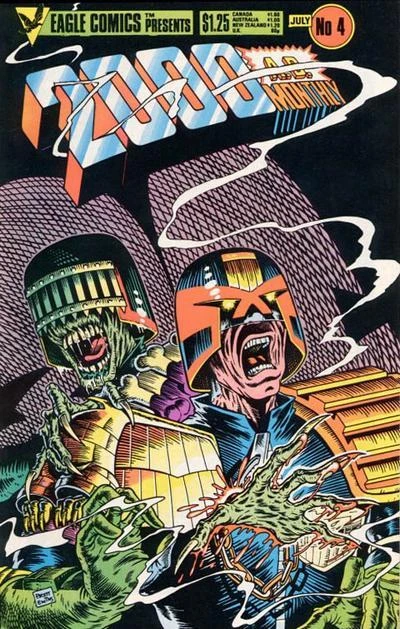 Cover of 2000AD monthly 4