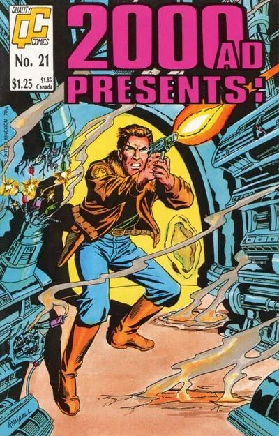 Cover of 2000AD Presents 21