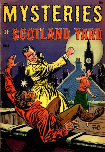 Cover of Mysteries of Scotland Yard
