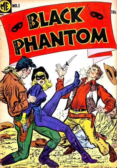 Cover of The Black Phantom #1