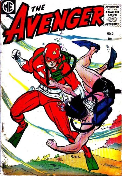 Cover of The Avenger #2