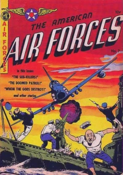 Cover of The American Air Forces #7