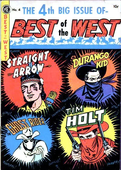 Cover of Best of the West #4