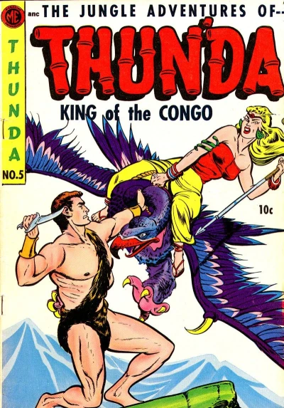 Cover of Thun'da, King of the Congo #5: The Flying Devils