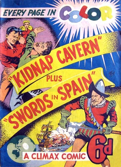 Cover of Kidnap Cavern plus Swords in Spain