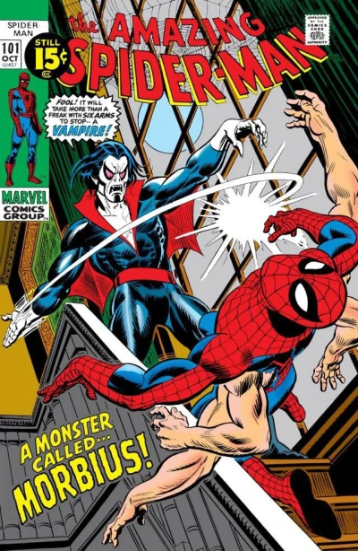 Cover of A Monster Called Morbius