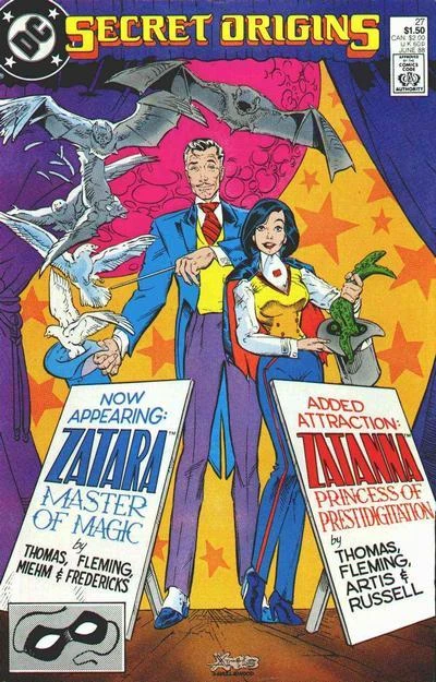 Cover of A Symphony Of Shadows The Secret Origin of Zatara and Zatanna