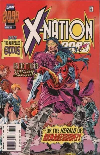 Cover of A Turning Point in the Life of X-Nation as Atlantis Draws: First Blood!