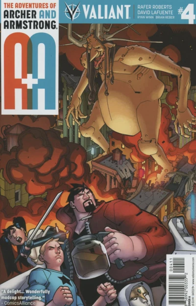 Cover of Archer & Armstrong Are In The Bag! Part 4