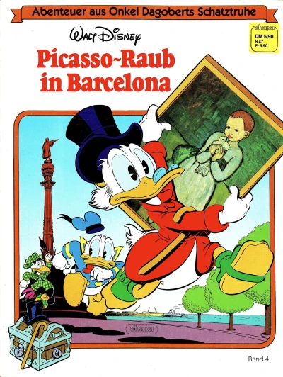 Cover of Picasso-Raub in Barcelona