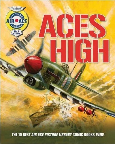 Cover of The 10 Best Air Ace Picture Library Comic Books Ever!