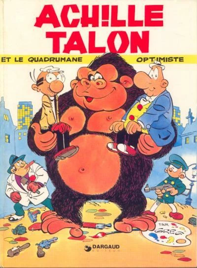 Cover of Achille Talon et le quadrumane optimiste