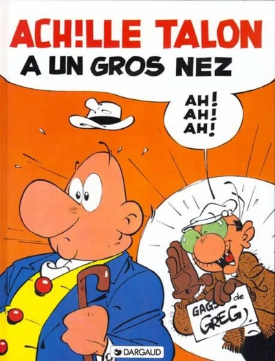 Cover of Achille Talon a un gros nez