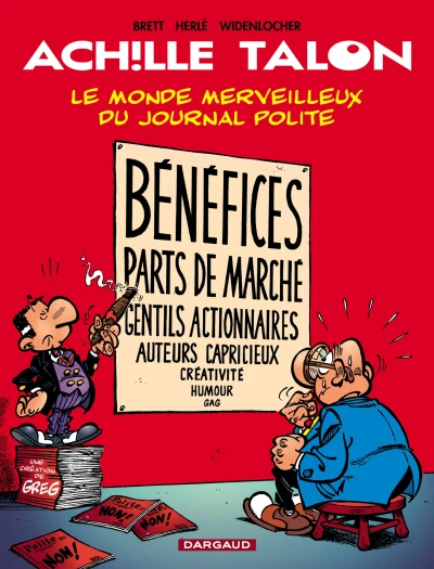 Cover of Le Monde merveilleux du journal Polite