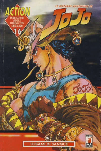 Cover of Le bizzarre avventure di JoJo 16: Legami di sangue