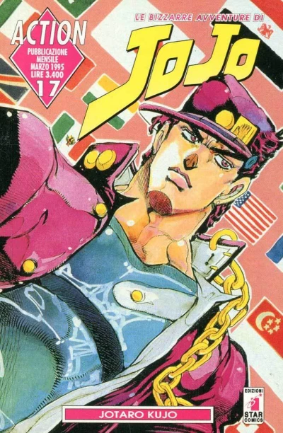 Cover of Le bizzarre avventure di JoJo 17: Jotaro Kujo