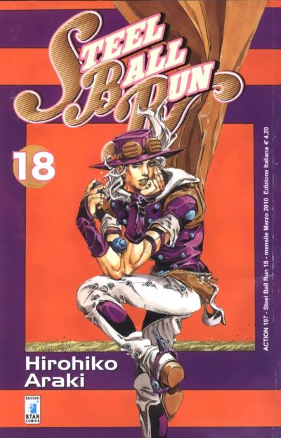 Cover of Steel ball run 18