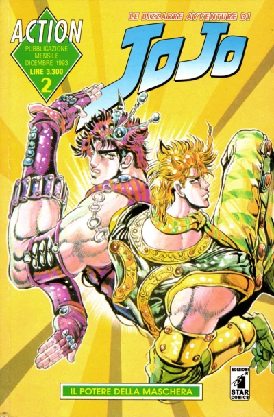 Cover of Le bizzarre avventure di JoJo 2: Il potere della maschera
